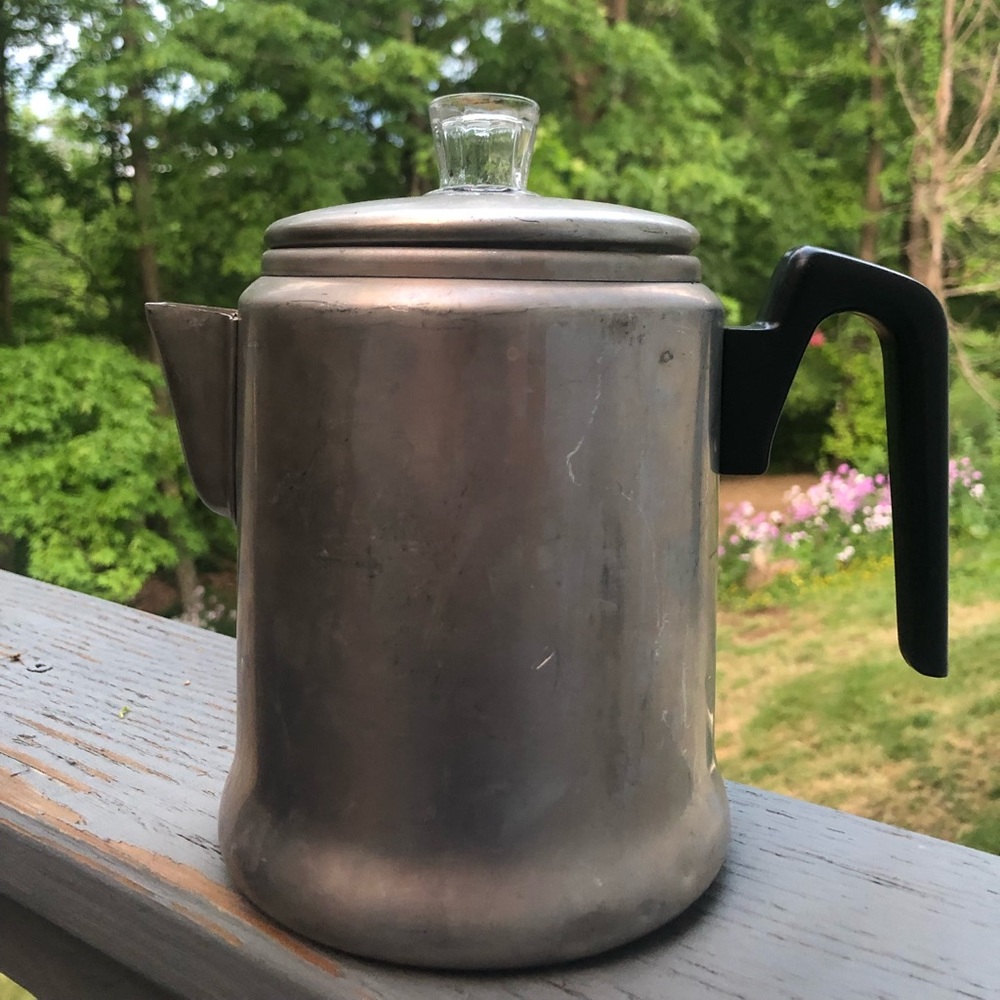 Vintage Aluminum Century Coffee Pot/Percolator